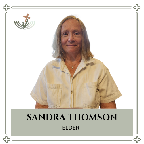 Sandra Thomson, Elder at St Andrews Presbyterian Church Parry Sound